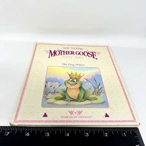 Vintage The Talking Mother Goose Fairy Tales Worlds of Wonder Books Set of 7 - Picture 4 of 11